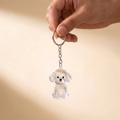 Llavero Mechoncito - Un pedacito de tu regalón, contigo a todas partes.